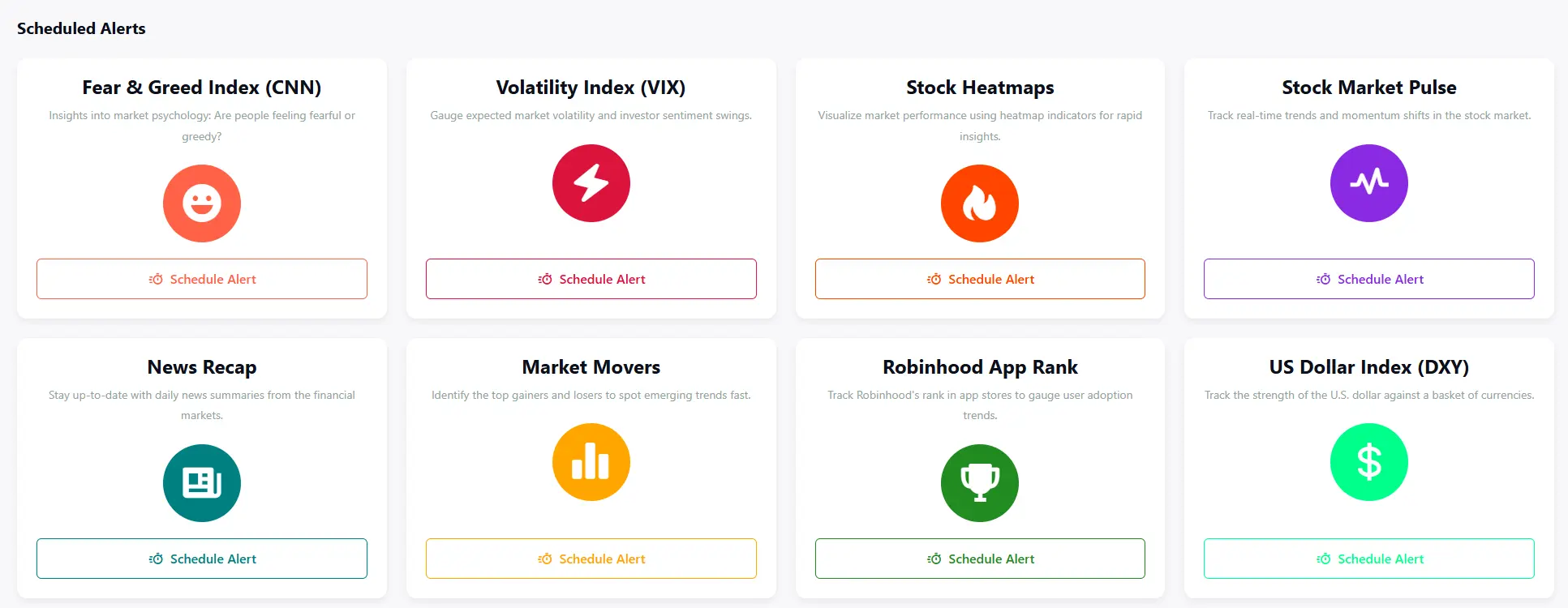 Stock Alerts Tools